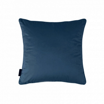 Подушка декоративна VELOUR 50x50 см сіро-синій Decora textile