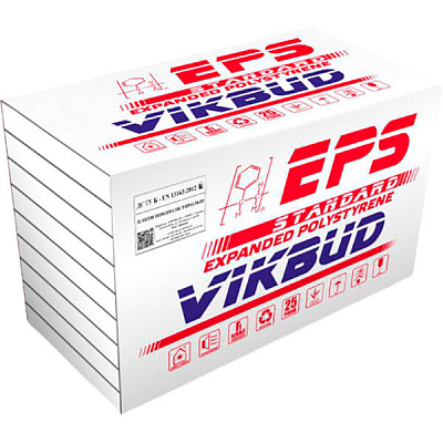 Пінопласт 35 VIKBUD EPS-70 Standard 100 мм