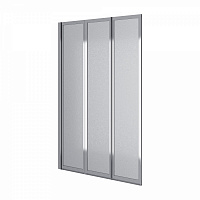 Шторка для ванни Koller Pool Style 1000х1500 мм (left) chrome, скло 4 мм grape