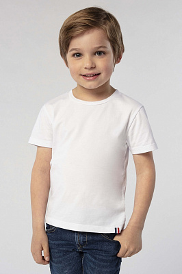 Футболка для девочек/для мальчиков Sol's MILO KIDS р.128/140 белый 0207810210A