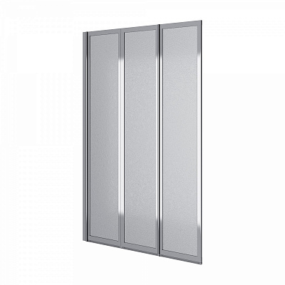 Шторка для ванны Koller Pool Style 1000х1500 мм (left) chrome, скло 4 мм grape