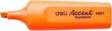 Маркер текстовый Deli Accent 5 мм 621ES оранжевый 