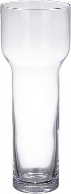 Ваза стеклянная прозрачная SL 35х13 см Wrzesniak Glassworks