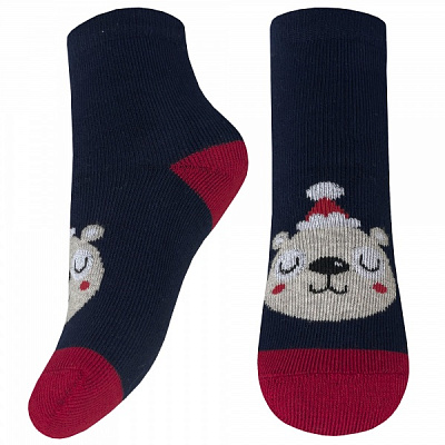 Носки детские унисекс Легка хода 9282 р. 6–8 черно-синий 