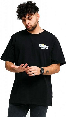 Футболка Converse Keep Moving Short Sleeve Tee 10021124-A01 р.L черный