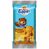 Бісквіт Барні з бананово-йогуртовою начинкою 30 г