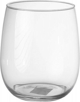 Ваза стеклянная прозрачная Классик 18х15.5 см Wrzesniak Glassworks