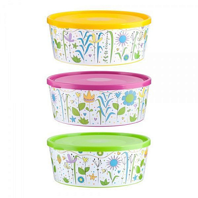 Емкость Magic 17 см желтая Алеана