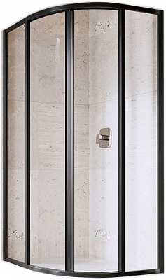 Душевое ограждение Ravak Supernova SKCP4 черный+transparent 3117O302Z1