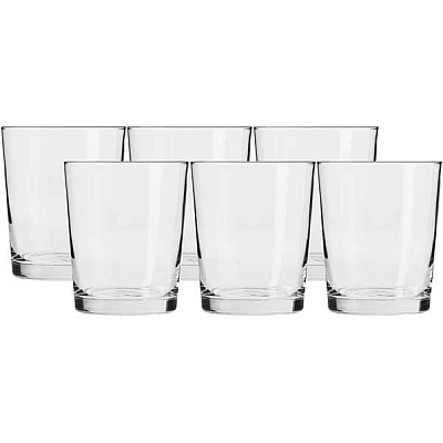 Набір склянок для віскі Krosno Basic Glass 250 мл 6 шт