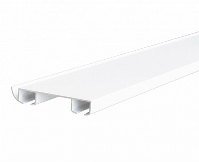 Карниз АЛЮТЕРРА 2-й БР-20 люкс подвійний 300 см білий