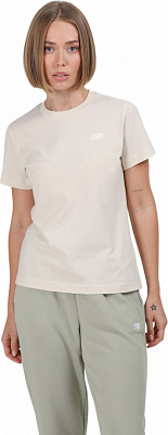 Футболка New Balance Sport Essentials Jersey WT41509LIN р.XS бежевый