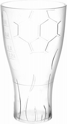 Склянка Plastgroup пивна 500 мл 1 шт.