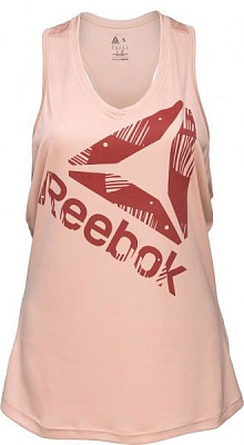 Майка Reebok GYMANA TECH TANK CW2700 XS кораловий