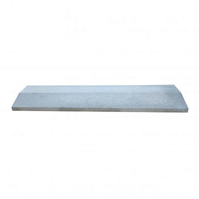 Кришка на паркан 248x1000x50 мм сірий ЕПК МОДЕРН