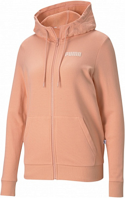 Джемпер Puma Modern Basics FZ Hoodie 58593426 р. XS оранжевый