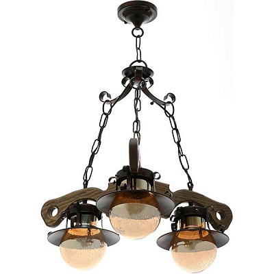 Люстра Altalusse INL-3083P-03 коричневая