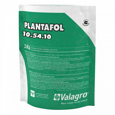 Удобрение минеральное Valagro Plantafol (10+54+10) 1 кг