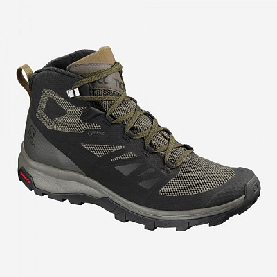 Ботинки Salomon OUTline Mid GTX L40476300 р. 9,5 черный