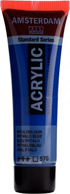 Краска акриловая синий ФЦ 20 мл Amsterdam Standart Royal Talens
