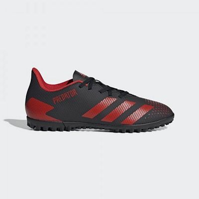 Бутси Adidas PREDATOR 20.4 TF EE9585 р. UK 11,5 чорний