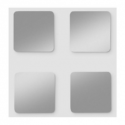 Зеркало Leal Glass 52х52 cм квадрат округленные углы 