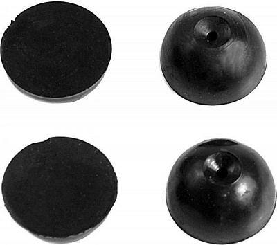 Отбойник дверной Comfort Textile Group d20 мм h10 мм 4 шт./уп.