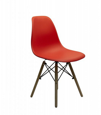 Стілець обідній RIO P-04 червоний/бук