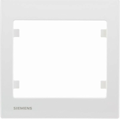 Рамка Siemens IRIS белый G-S18001