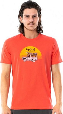 Футболка Rip Curl Endless Search Tee CTERY9-5589 р. L червоний