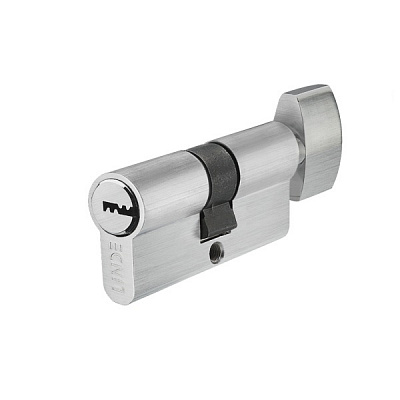 Цилиндр Linde A6P 25x25 ключ-вороток 50 мм матовый хром