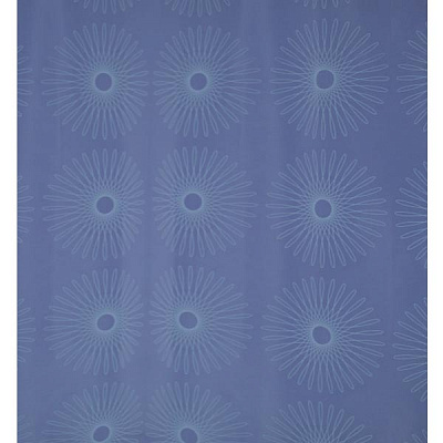 Шторка для душа Duschy Flower 623-63 180x200 см голубая