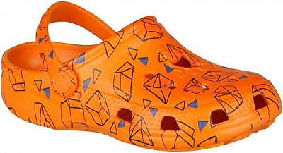 Сабо Coqui Big Frog Printed 8115-220-1000 р. 34-35 оранжевый