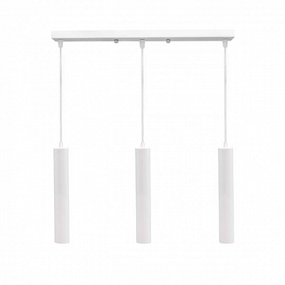 Люстра підвісна Геотон Тріо ТВ340/3МL 3x20 Вт E27 білий 49477