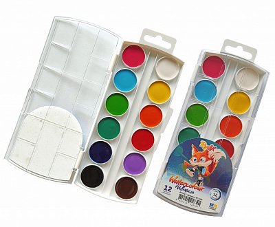 Фарби акварельні Хлопчик 811206 12 шт. RUDIX