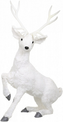 Декоративная фигура Олень сидячий B40925PM-W 72 см 
