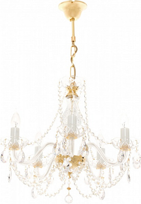 Люстра підвісна ArtGlass СЕ (1-05) 5xE14 прозорий E0025/05/20