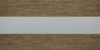 Штора рулонная день-ночь Bella Vita с жилкой MA-5 70x160 см темно-бежевая 