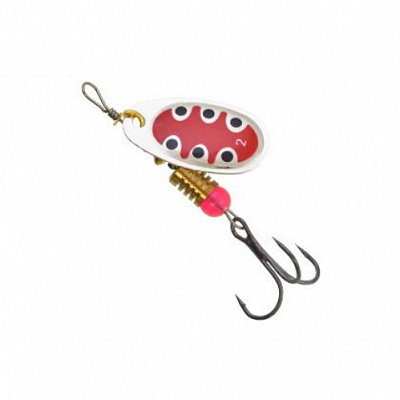 Блешня-обертова Fishing ROI 12 г Aglia N 036 red