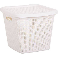 Корзина Ucsan Plastik кремовий 275x300x300 мм