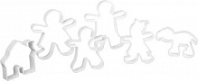 Набір форм для вирізання печива Сім’я 6 шт. 43034 Zenker