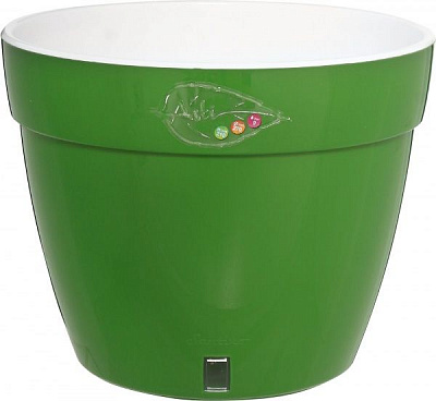 Горшок пластиковый Santino Асти круглый 9л зеленый (AS4 VEA-ALB) 
