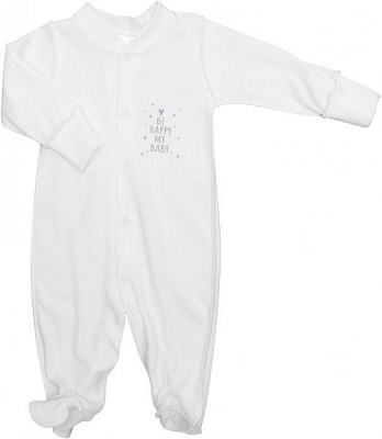 Комбінезон унісекс Моя планета р.56 молочний б304-2