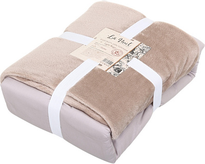 Підковдра Light Beige двостороння 160x210 см світло-бежевий La Nuit