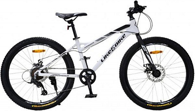 Велосипед Like2bike підлітковий Aggressor білий A202401