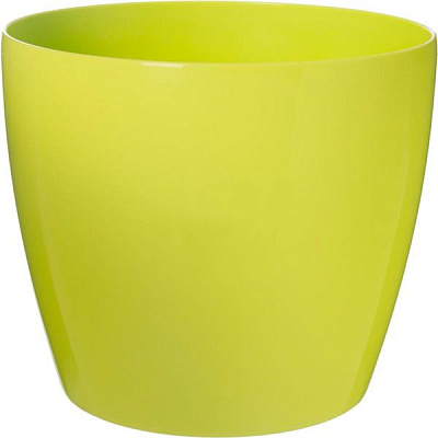 Горшок пластиковый Lamela Магнолия круглый 25,7л лимонный (206) 