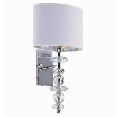 Бра Victoria Lighting 1x40 Вт E14 хром Dominica/AP2 chrome 
