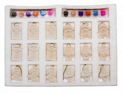 Набор новогодних украшений Девилон фигурки 020836 