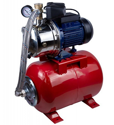 Насосная станция Wetron 1.1кВт Hmax 48 м Qmax 60 л/мин ( нерж) 24 л 775054/24