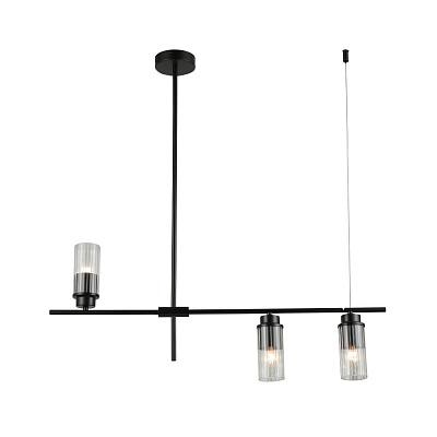 Люстра Miorro Scala 765х100х690 мм 3x40 Вт E14 черный 51-311-070